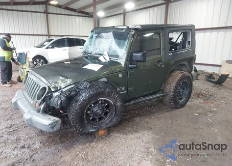 2009 Jeep Wrangler X из США, поврежденный, VIN 1J4FA24159L725265